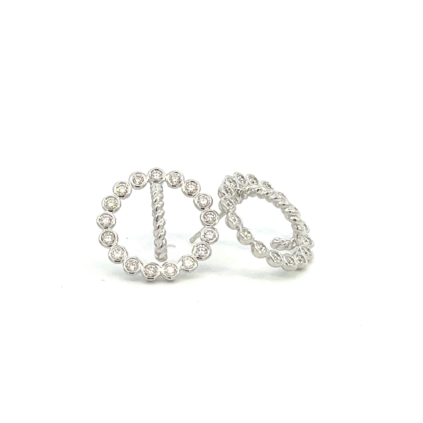 Open Circle Earrings