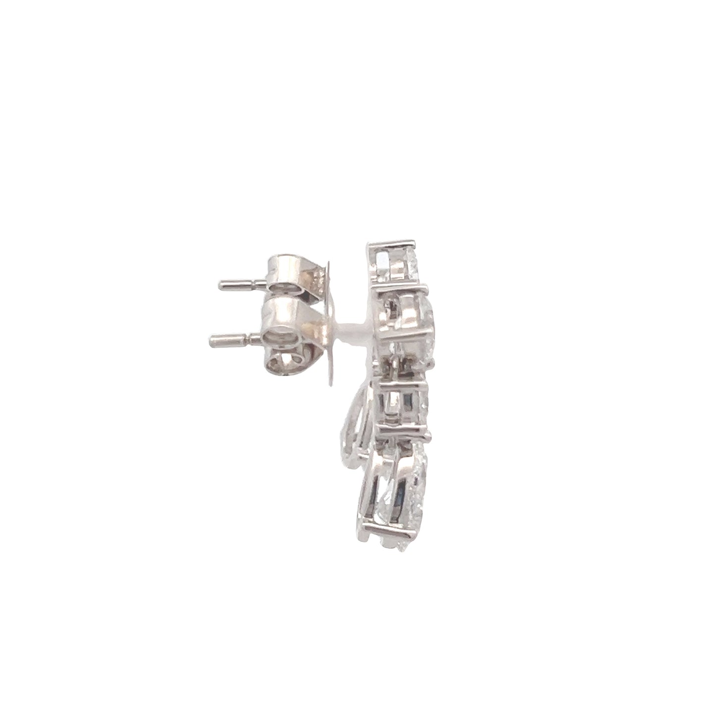 Diamond Droplet Earrings