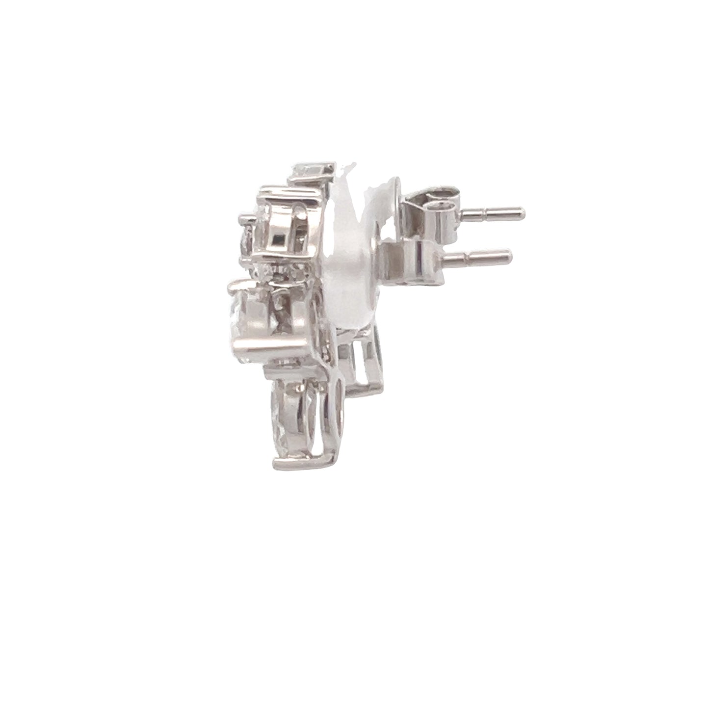 White Gold Variety Diamond Earrings