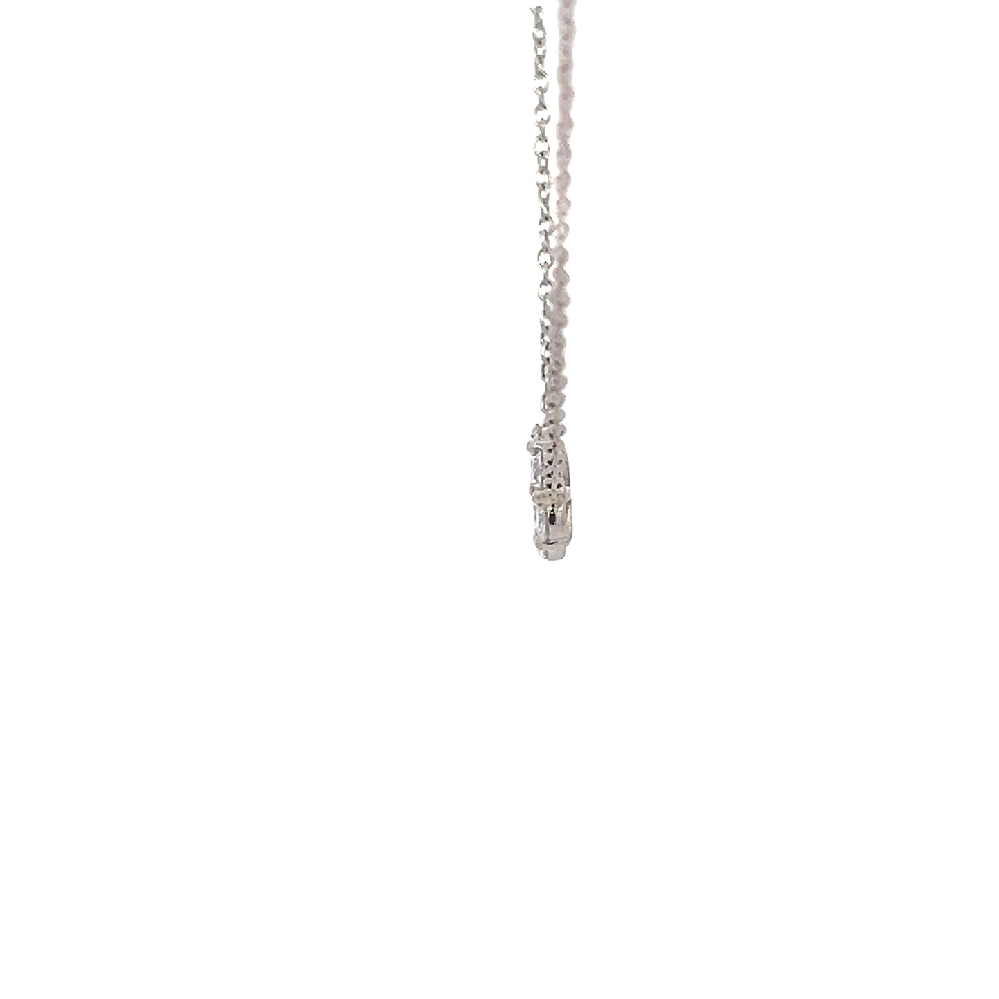 Diamond Flower Necklace