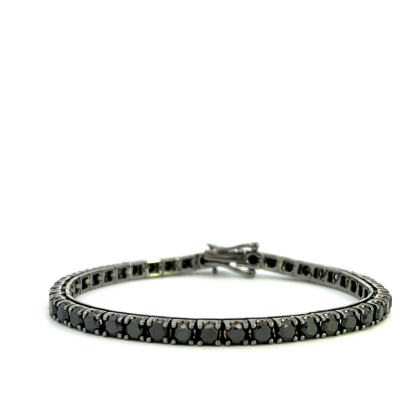 Black Diamond Tennis Bracelet