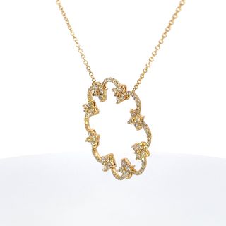 Diamond Florette Necklace