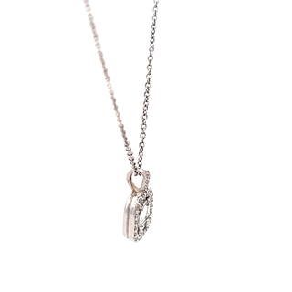 White Gold Diamond Pendant