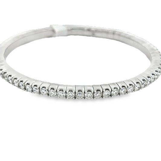 Stretchy Diamond Tennis Bracelet