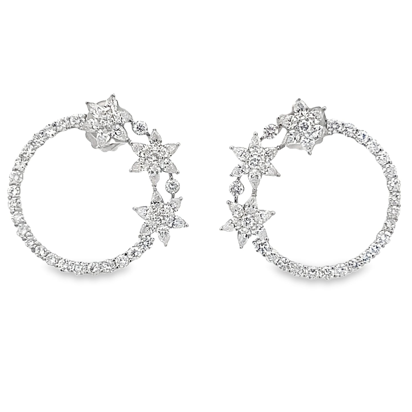 Diamond Chandelier Earrings