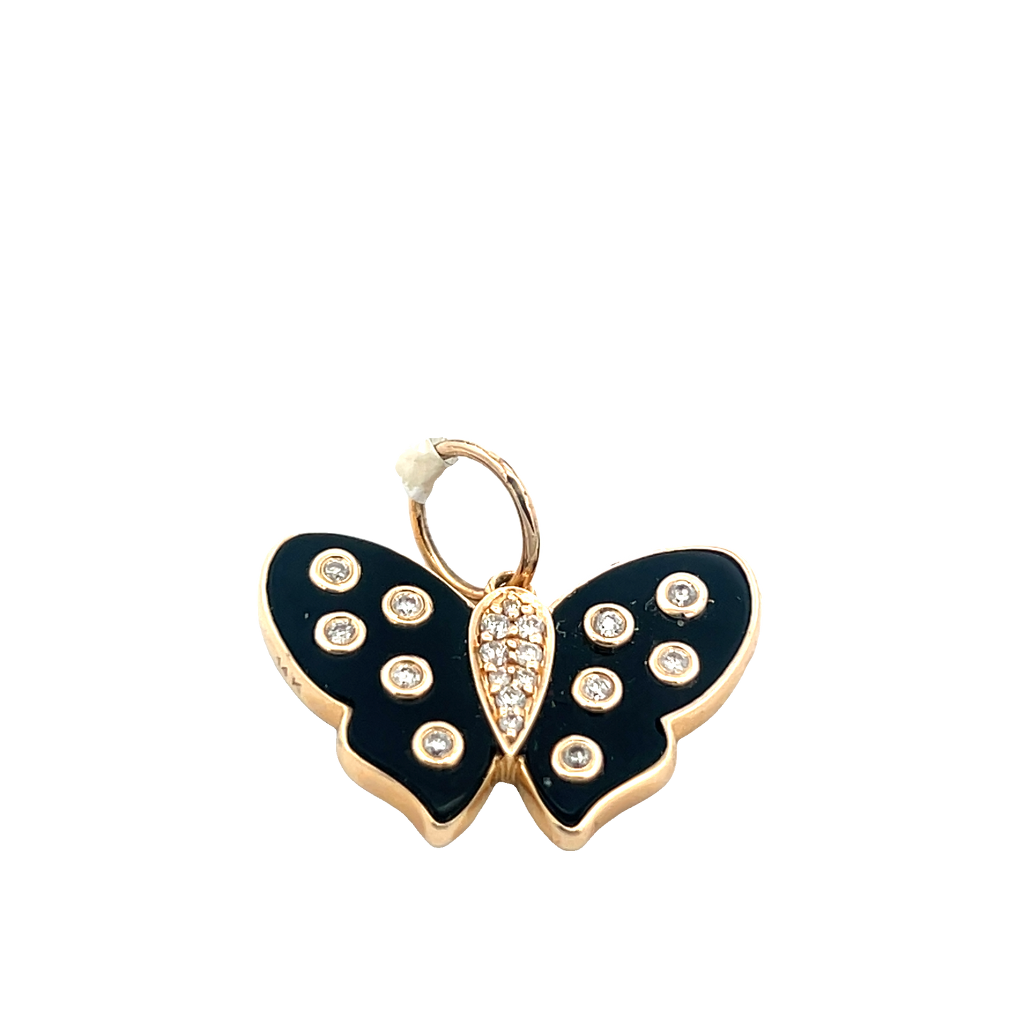 Black Butterfly Charm