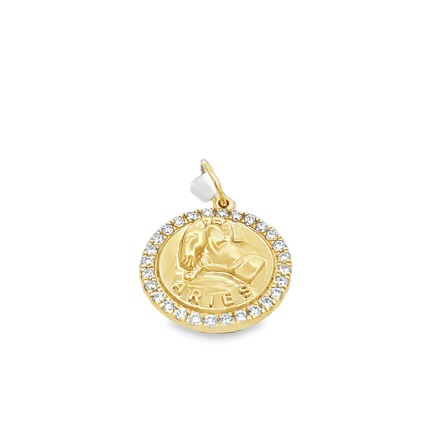 Aries Gold Charm