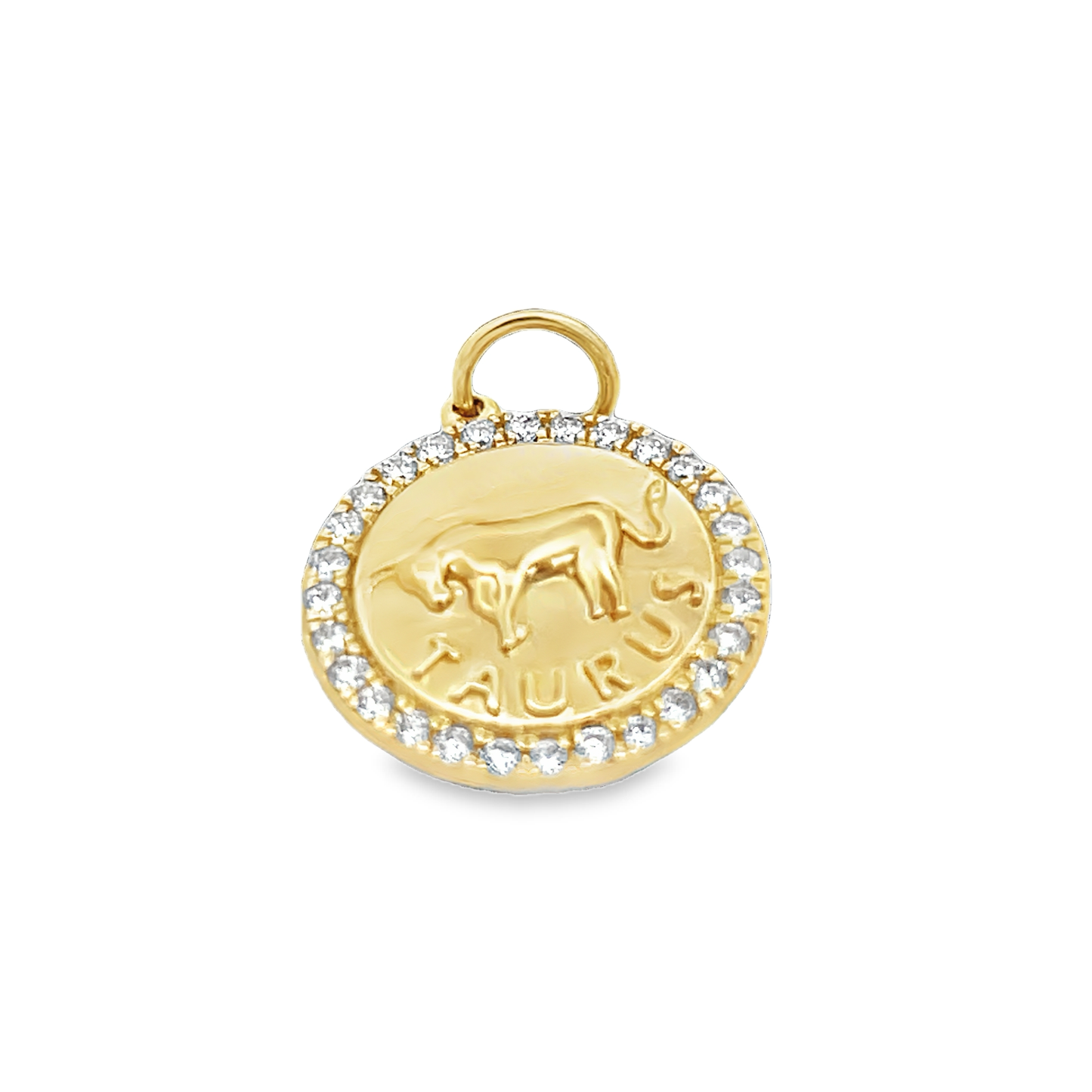 Taurus Gold Charm