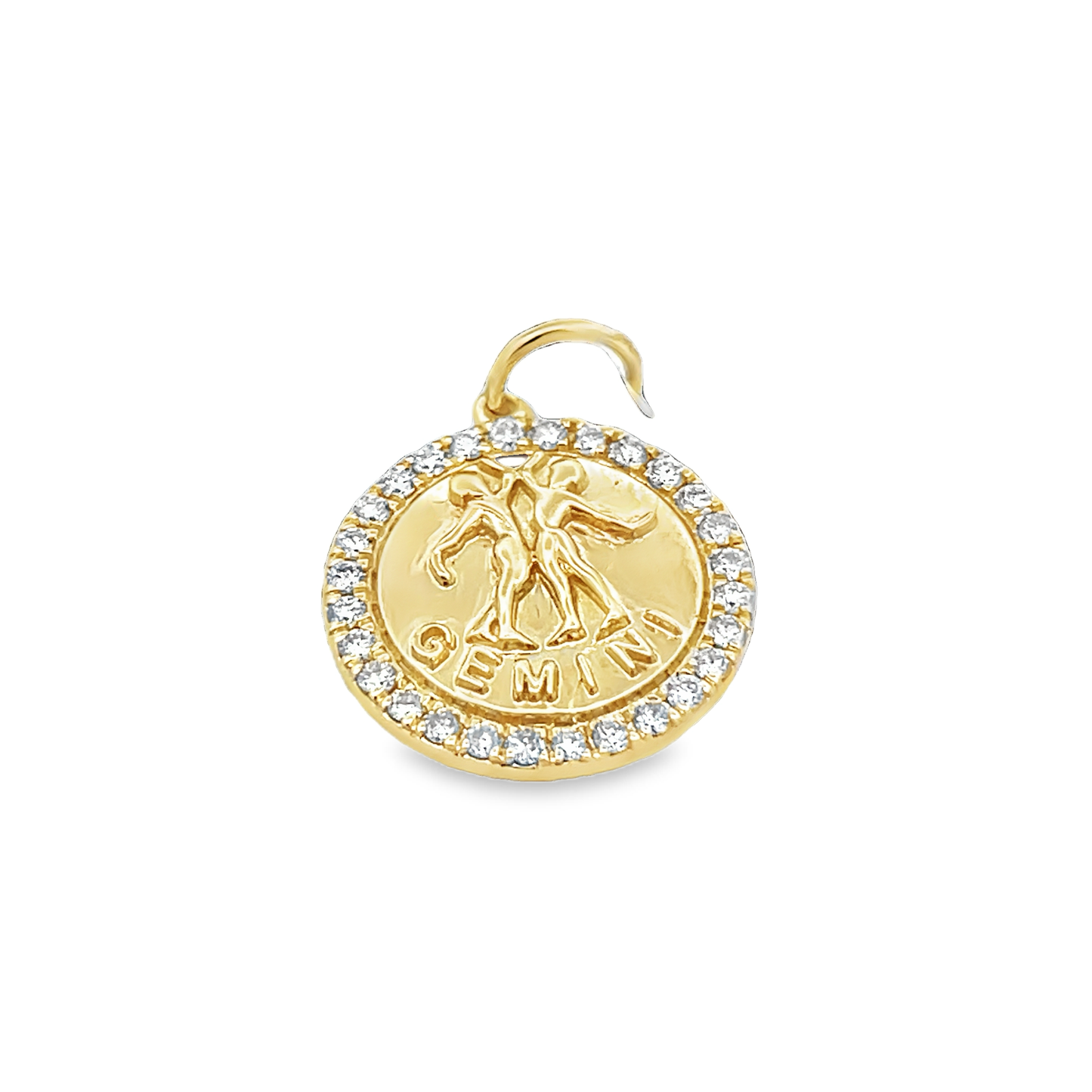 Gemini Gold Charm