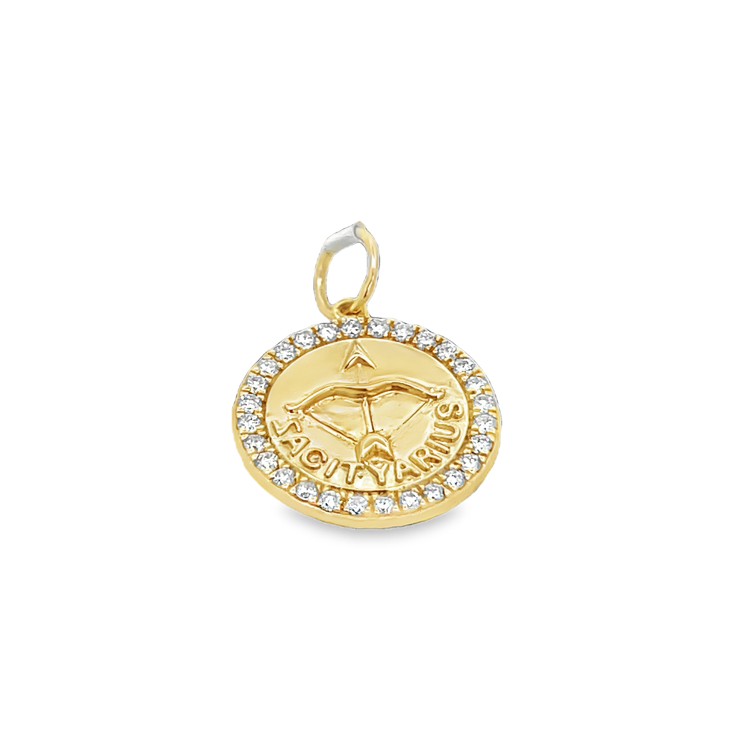 Sagittarius Gold Charm