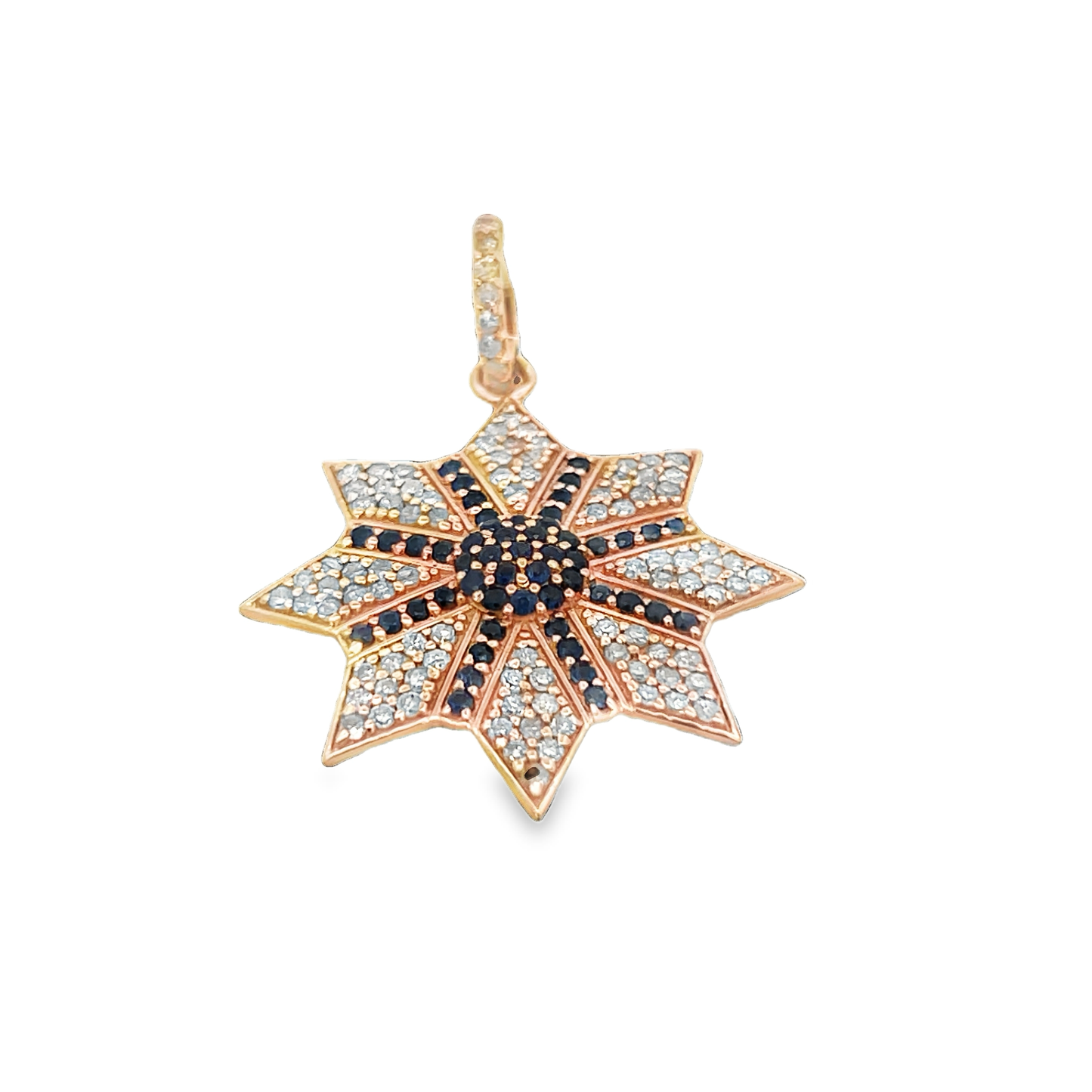 Blue Diamond Star Charm