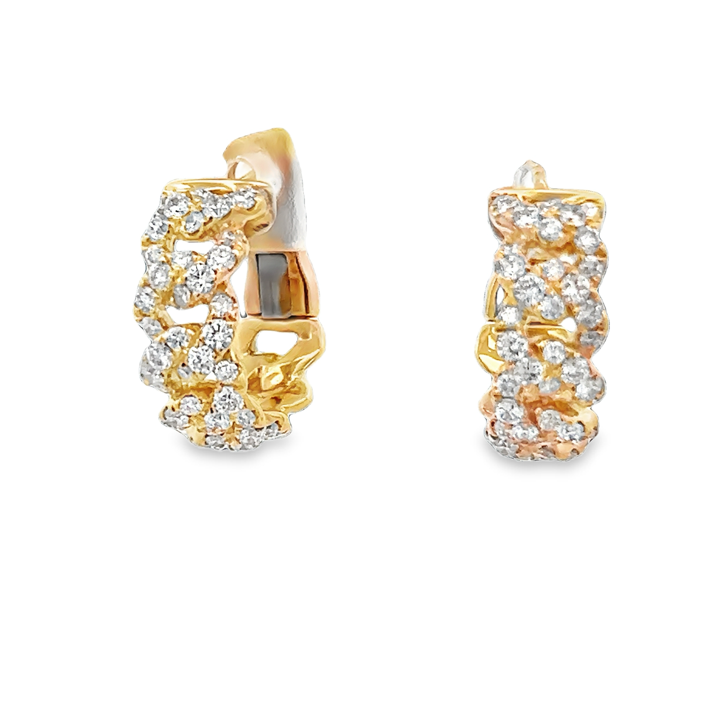 Yellow Gold Huggie Earrings