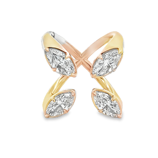 Elegant Gold and Diamond Ring