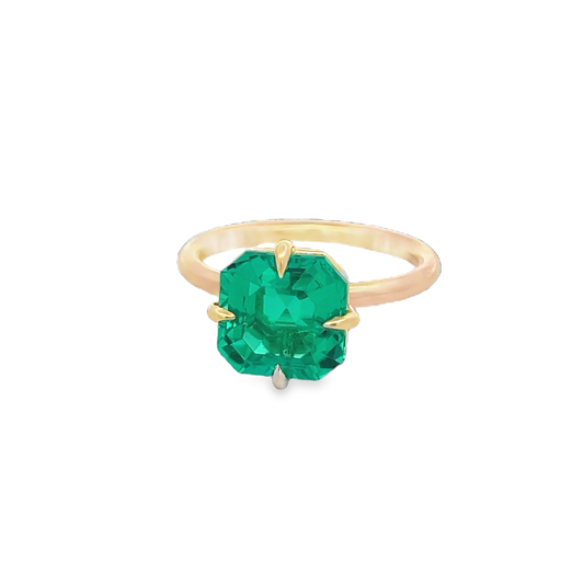 Emerald Gold Ring