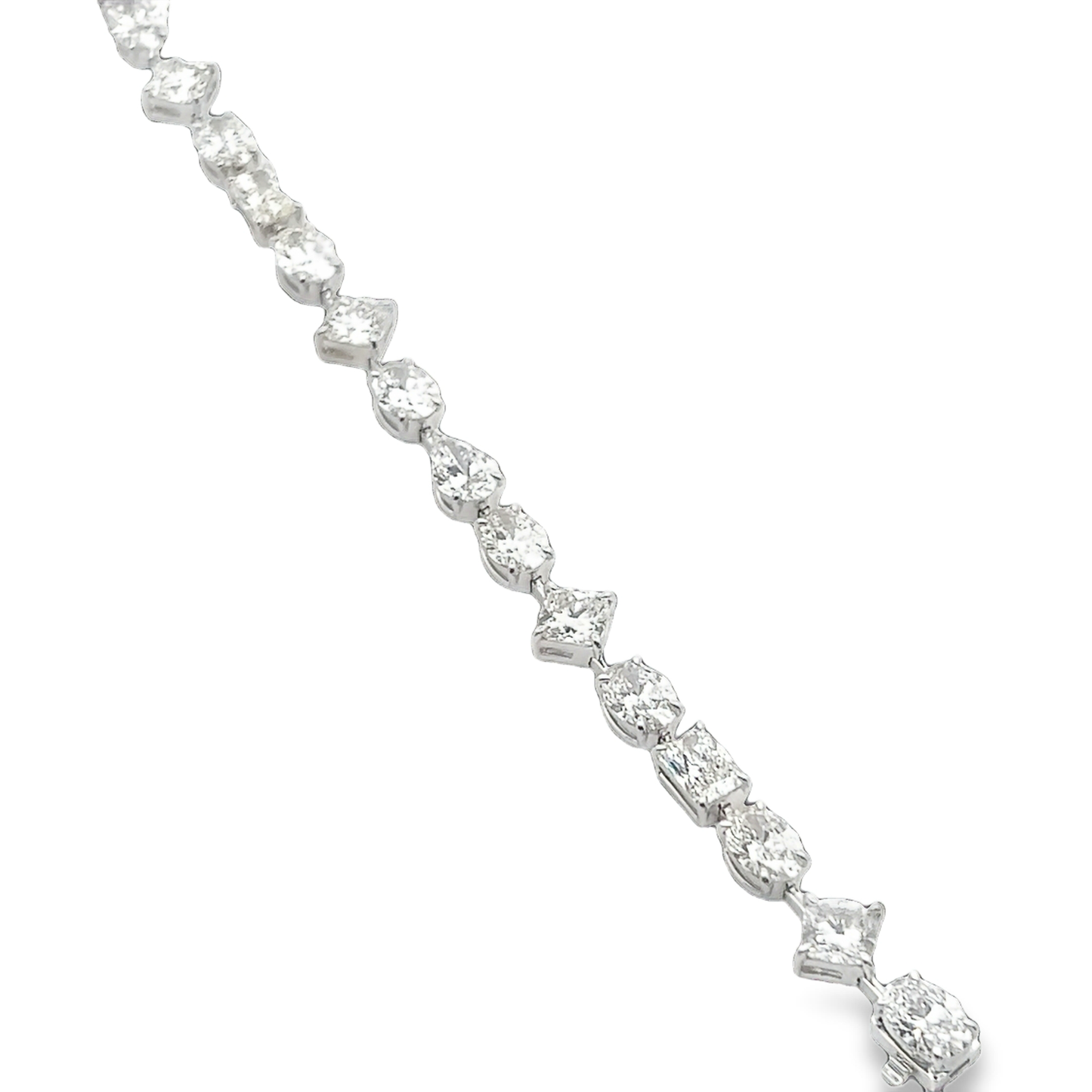 Multi-Shape Diamond Bracelet