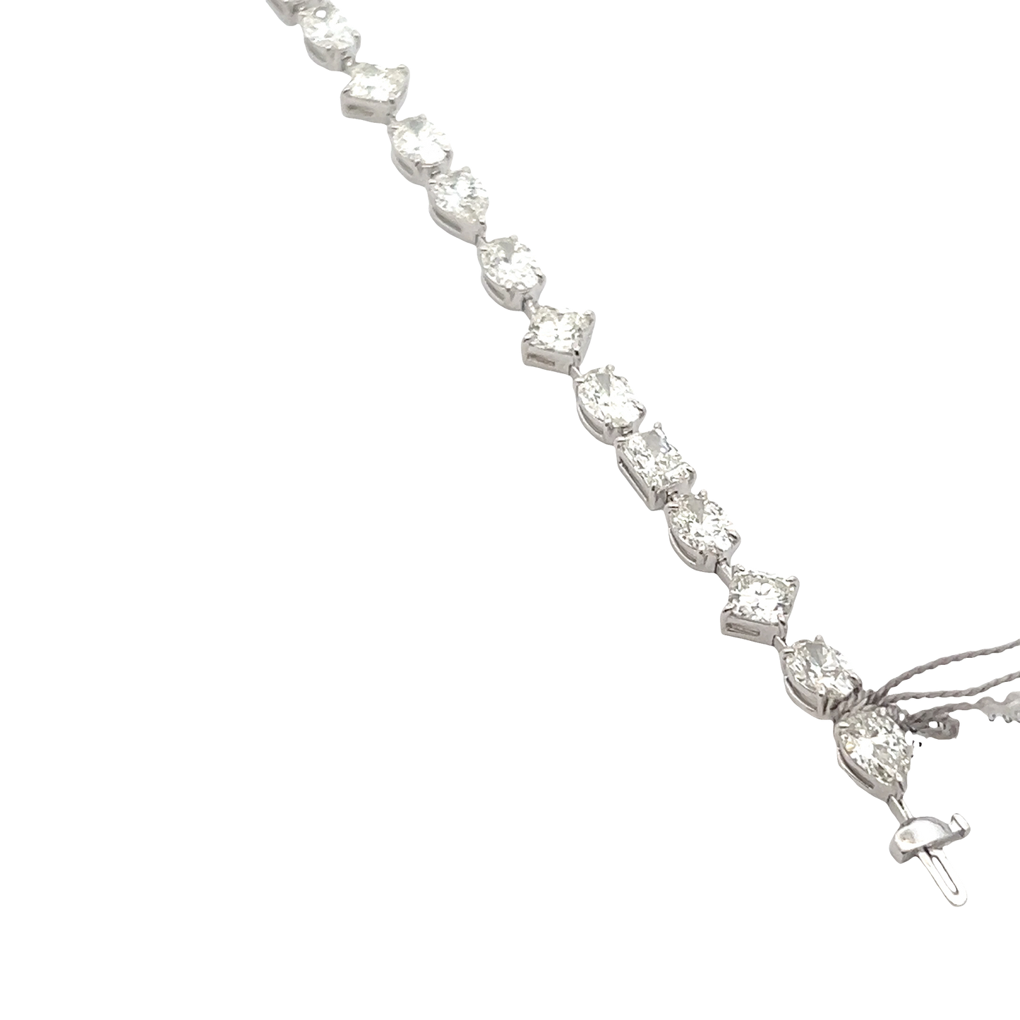 Multi-Shape Diamond Bracelet