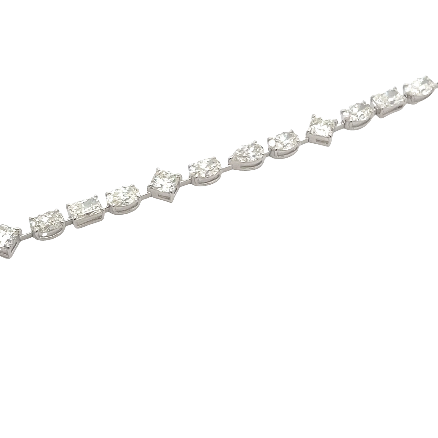Multi-Shape Diamond Bracelet