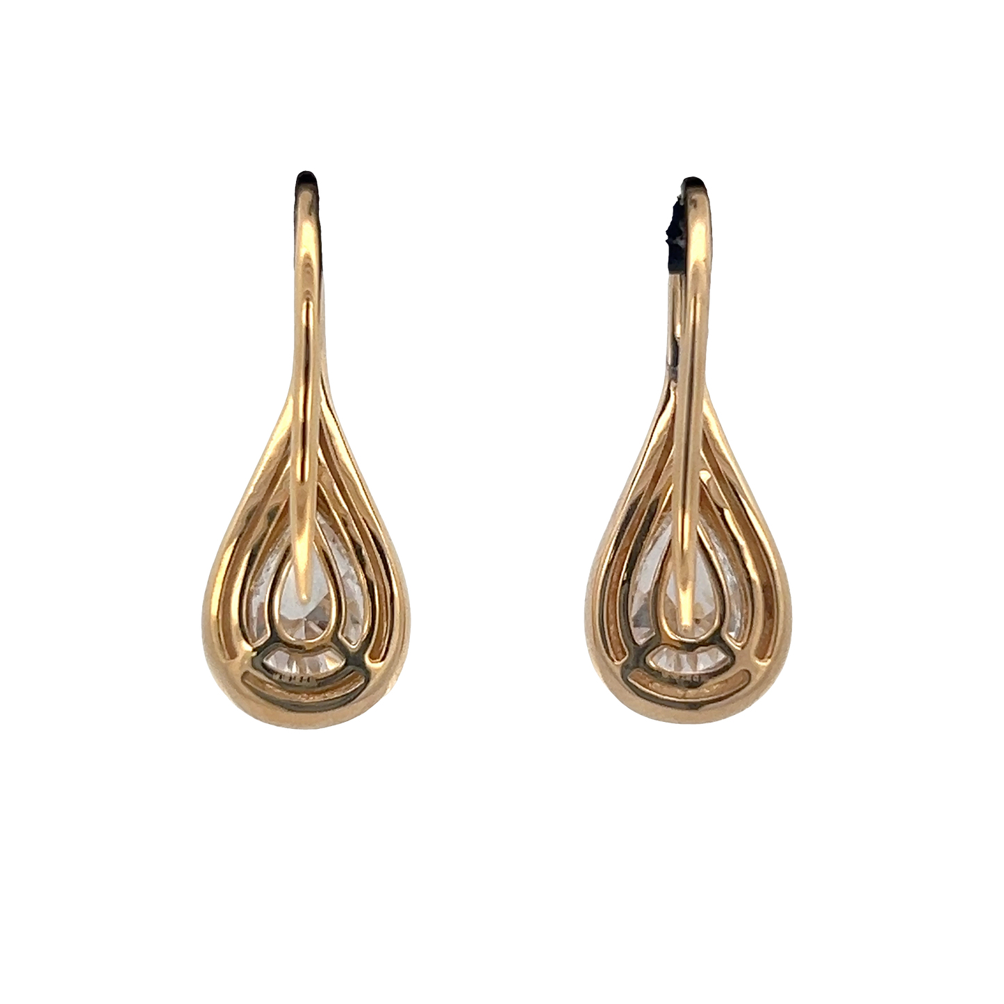 Pear Diamond Earrings