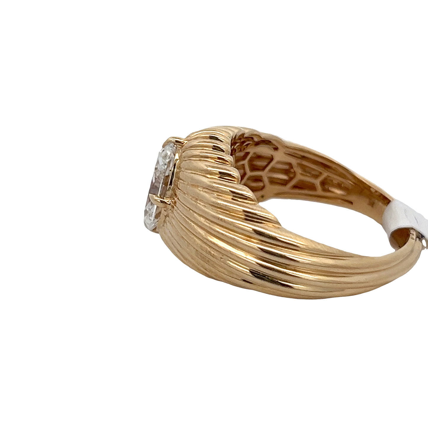 Oval Diamond Fashion Ring