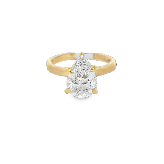 Pear Shape Diamond Fashion Ring