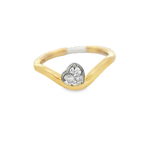 Heart Diamond Fashion Ring