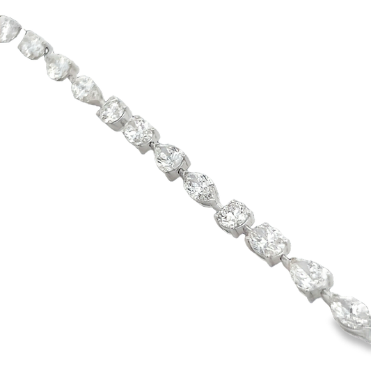 Various Shape Diamond Bracelet