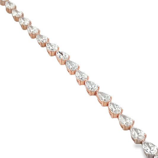 Pear Diamond Bracelet