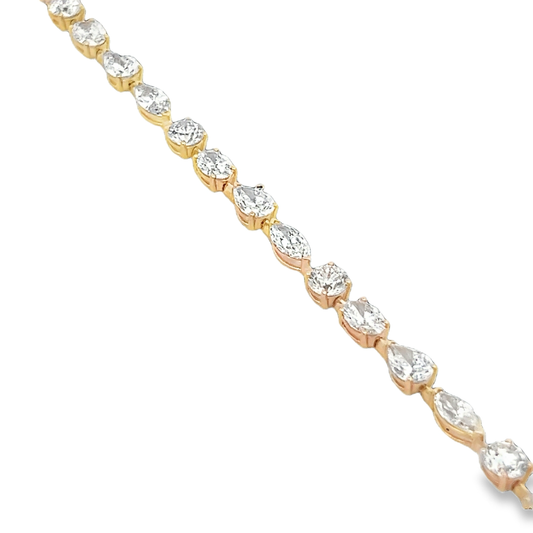 Various Diamond Bracelet