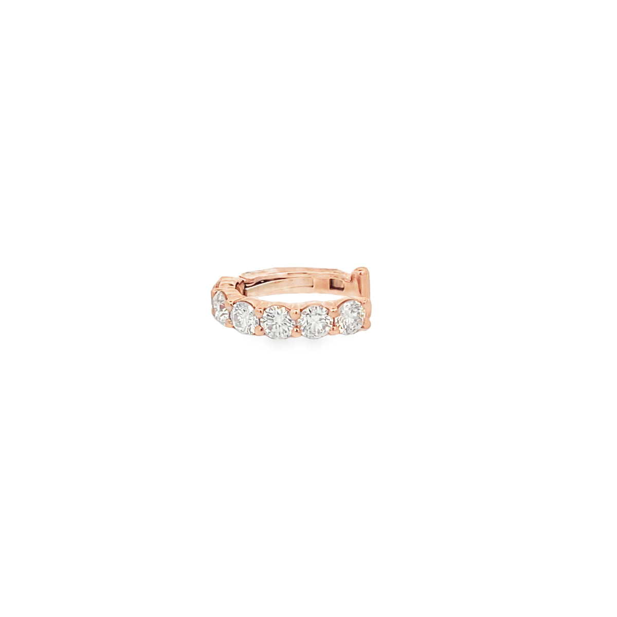 Rosé 18Kt Diamond Ear Cuff Earrings