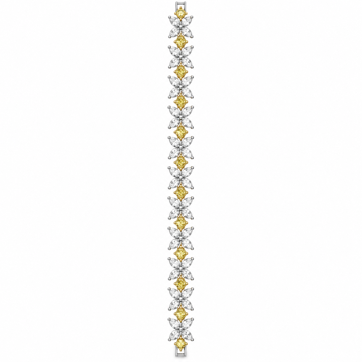 W&Y 14Kt Diamond Hugs And Kisses Bracelet