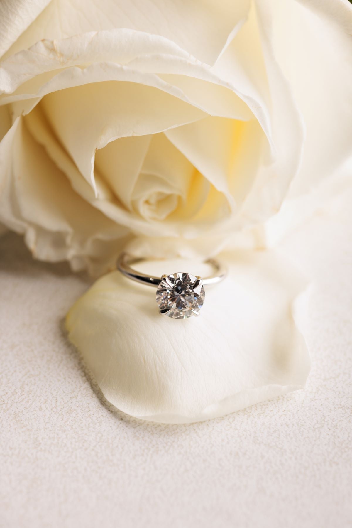 Solitaire Four Prong Engagement Setting