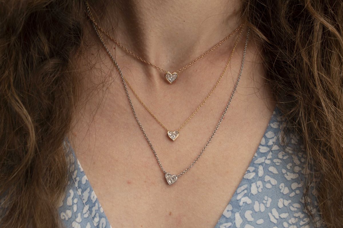Diamond Heart Pendant