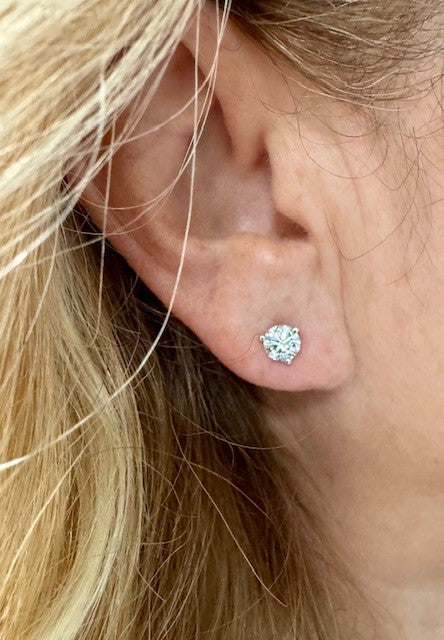 Diamond Stud Earrings