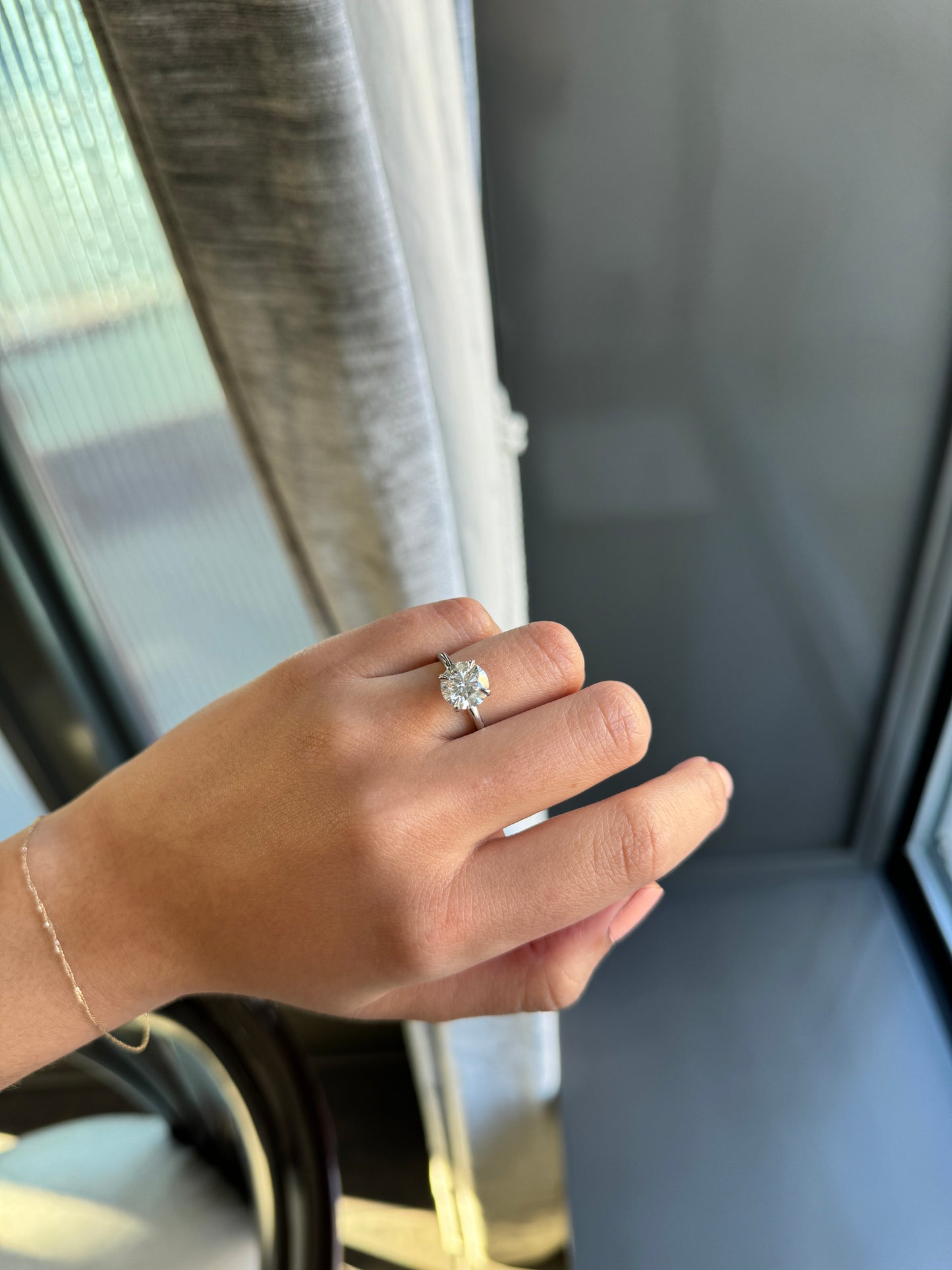 Solitaire Four Prong Engagement Setting