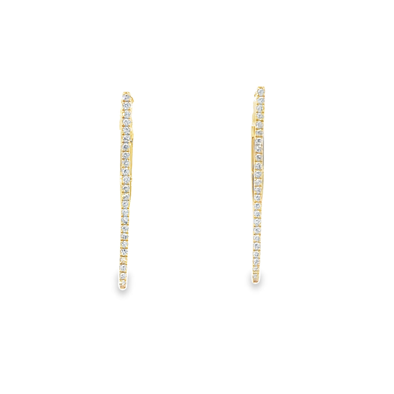 Triangle Hoop Earrings