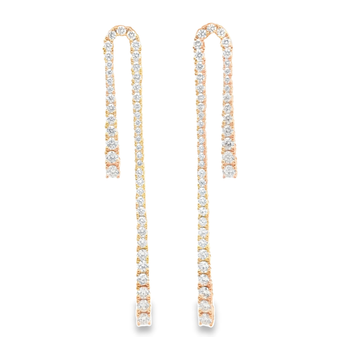 Tennis Diamond Earrings