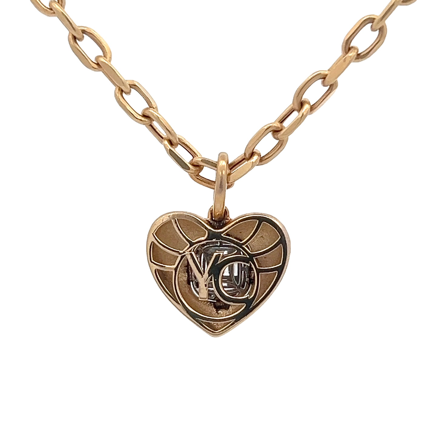 Bubble Heart Diamond Pendant