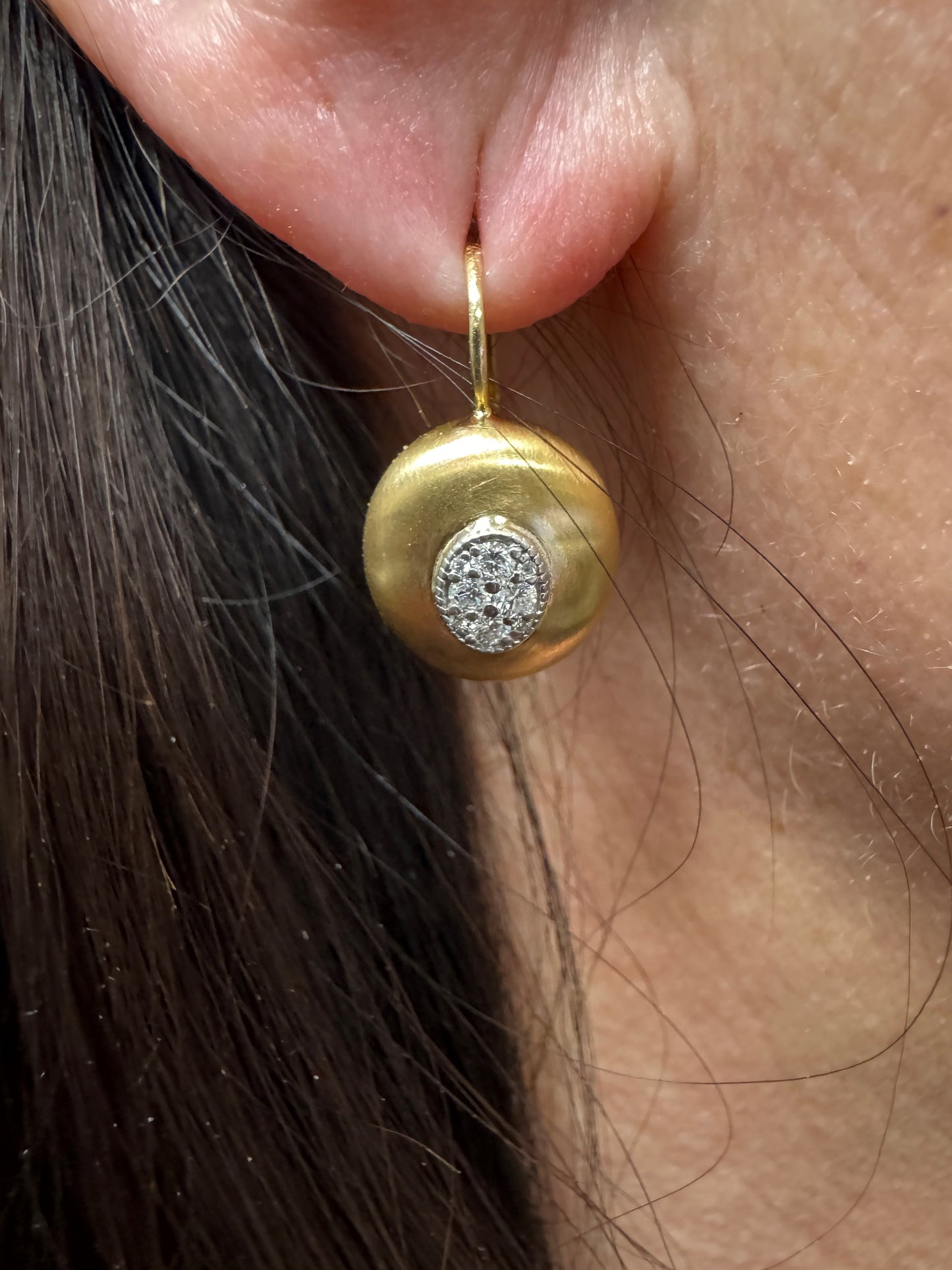 Oval Bubble Earrings