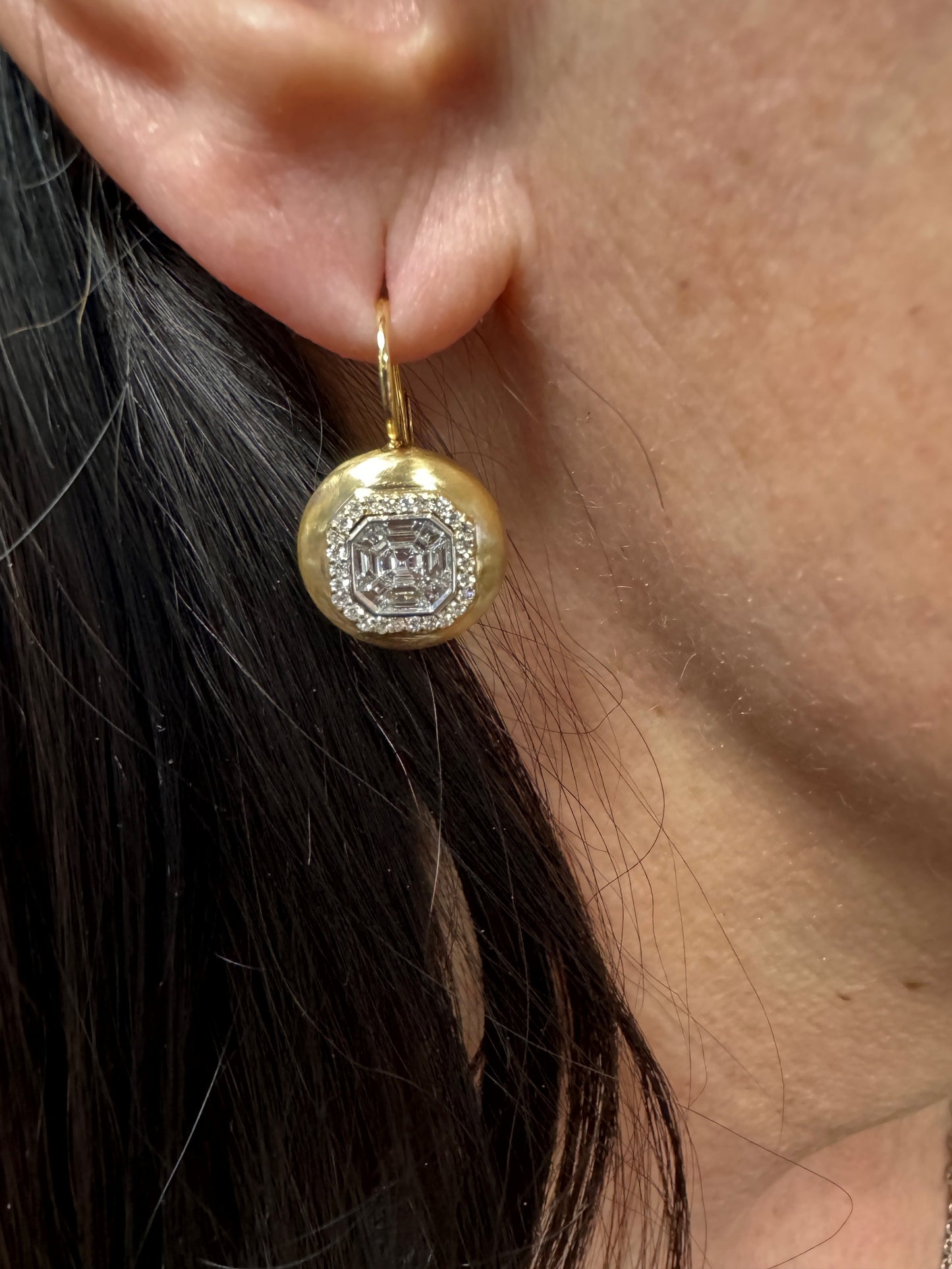 Round Bubble Earrings
