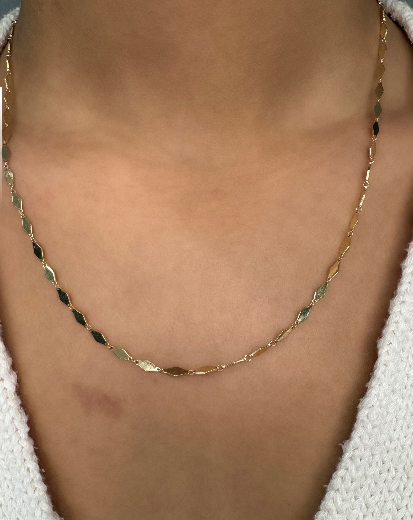 Mirror Diamond Link Chain