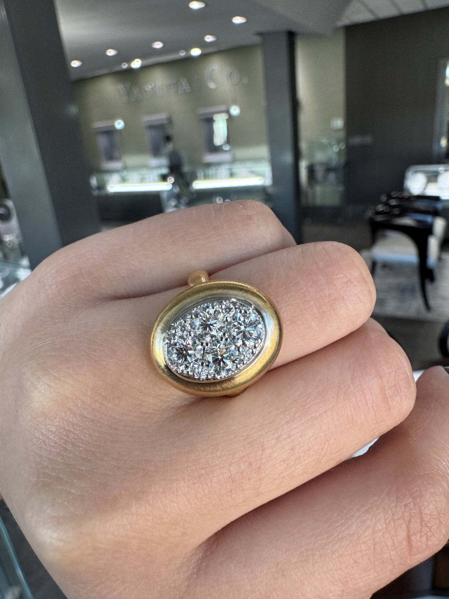 Oval Bubble Ring