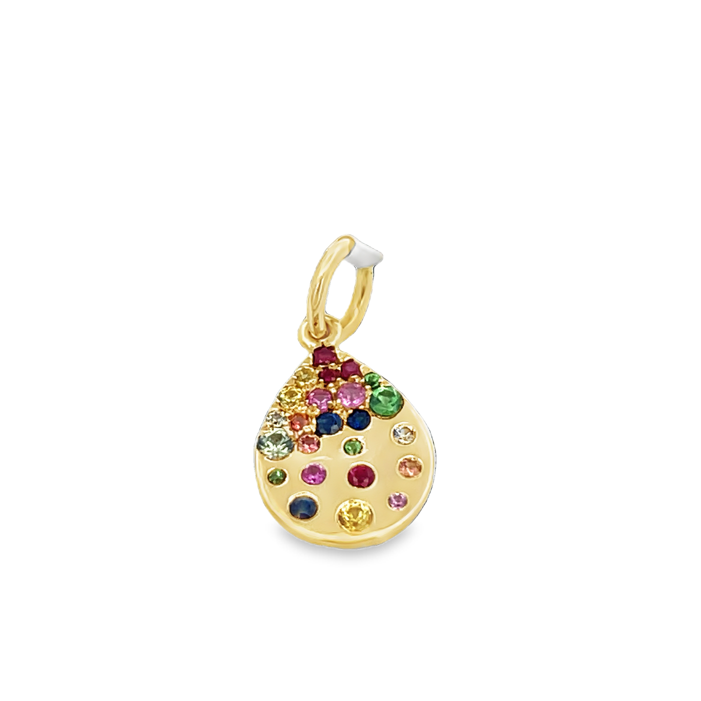 Colorful Gold Charm