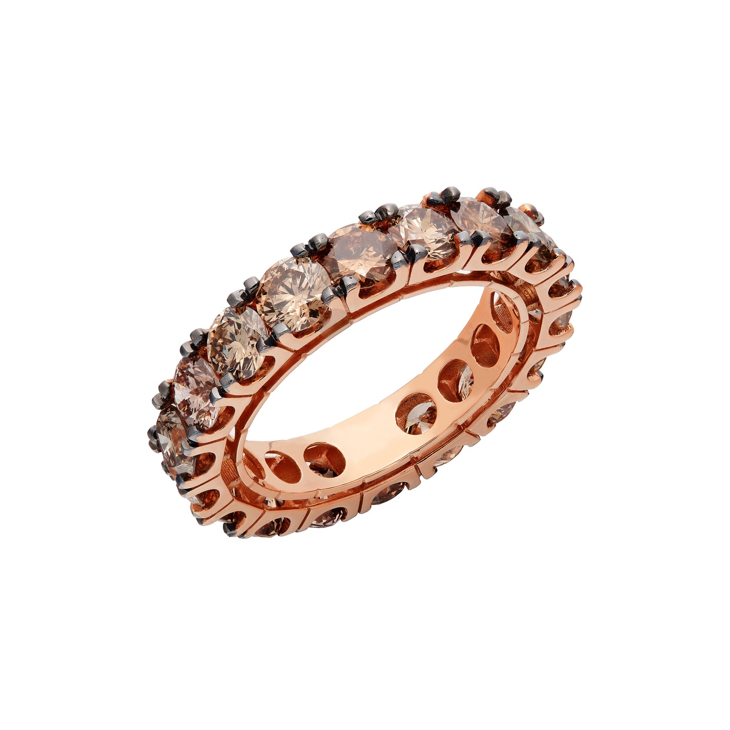 Cognac Diamond Band