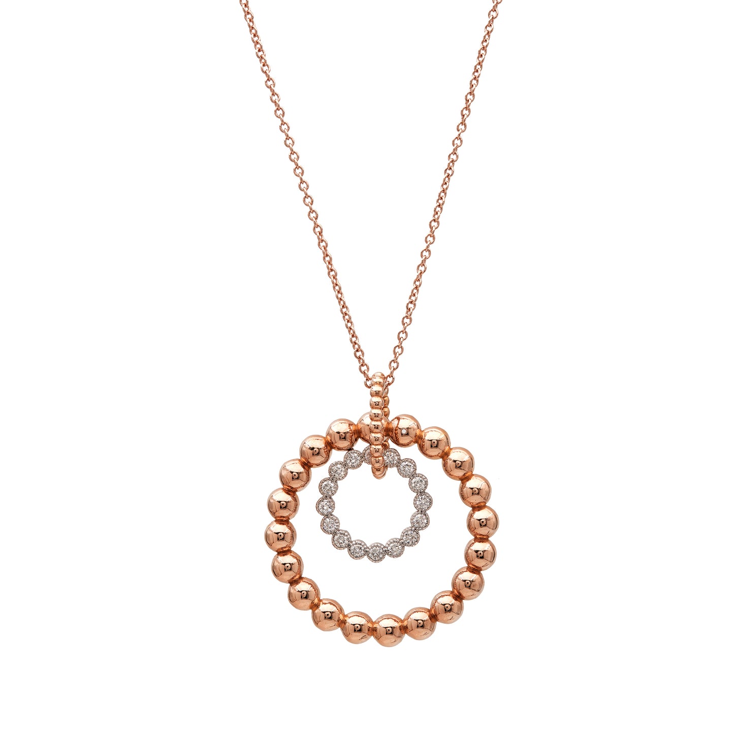 OPEN CAVIAR BEADED NECKLACE