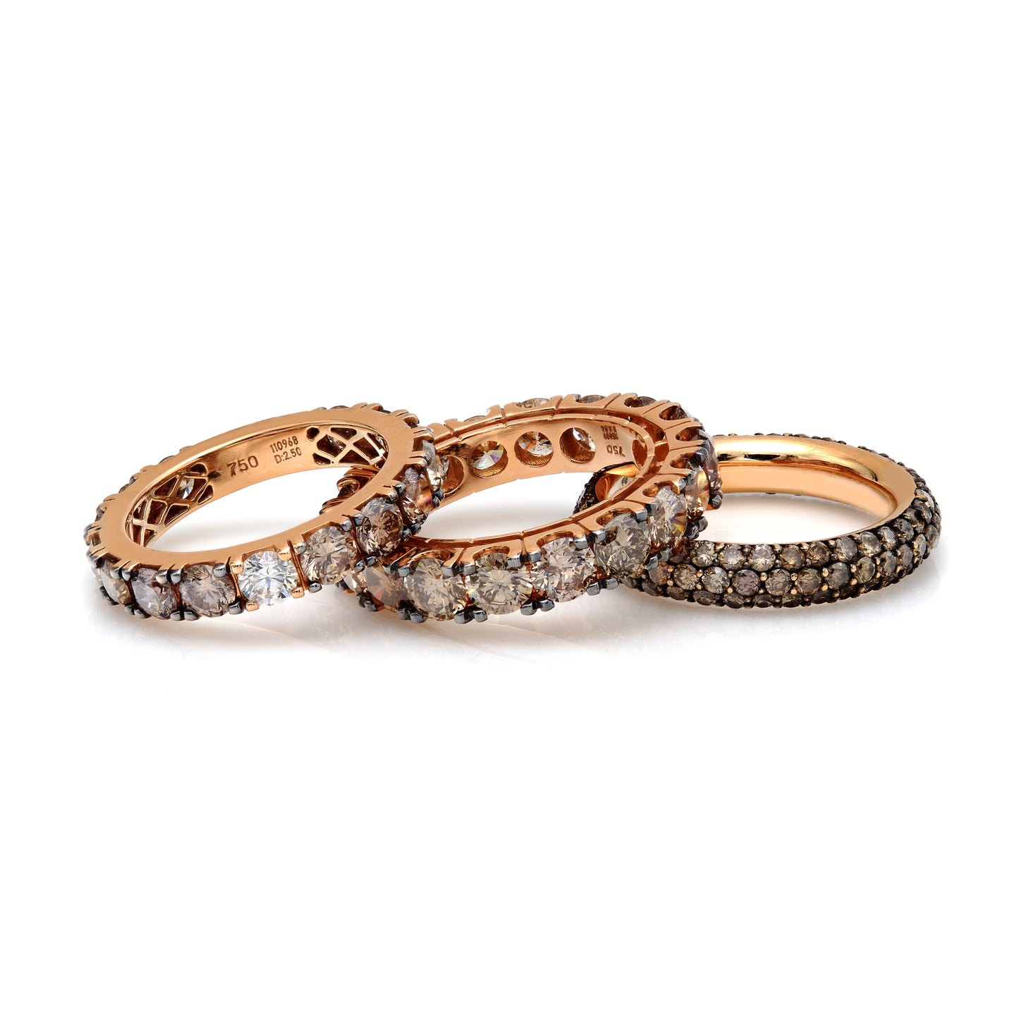 Cognac Diamond Band