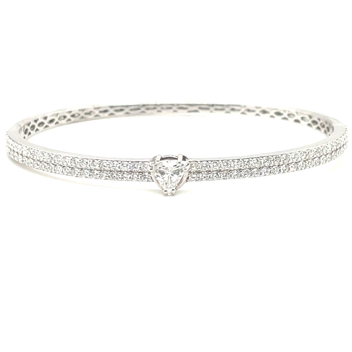 Trillion Cut Diamond Bracelet