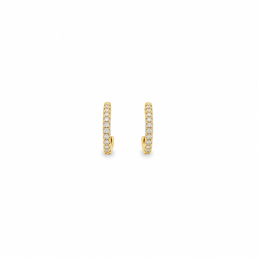14Kt Huggie Earrings