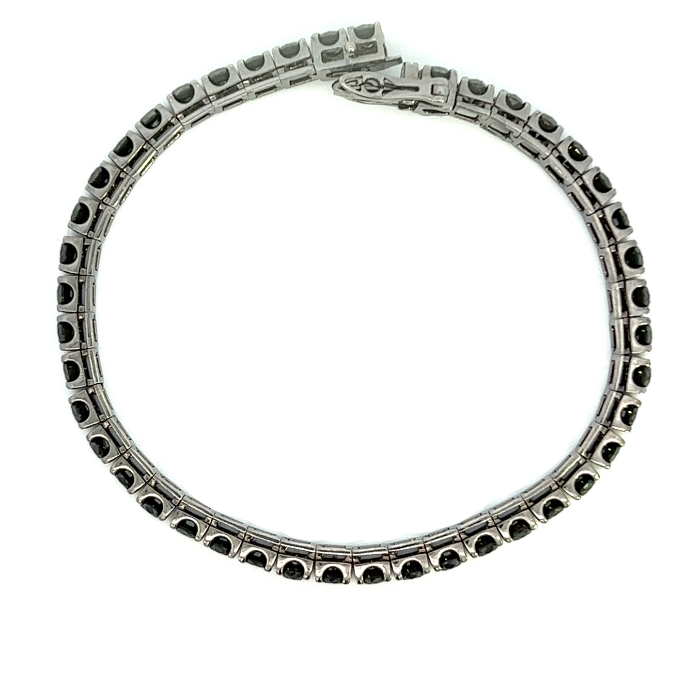 Black Diamond Tennis Bracelet