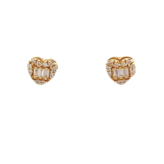 Diamond Love Earrings