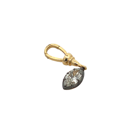 Marquise Diamond Charm